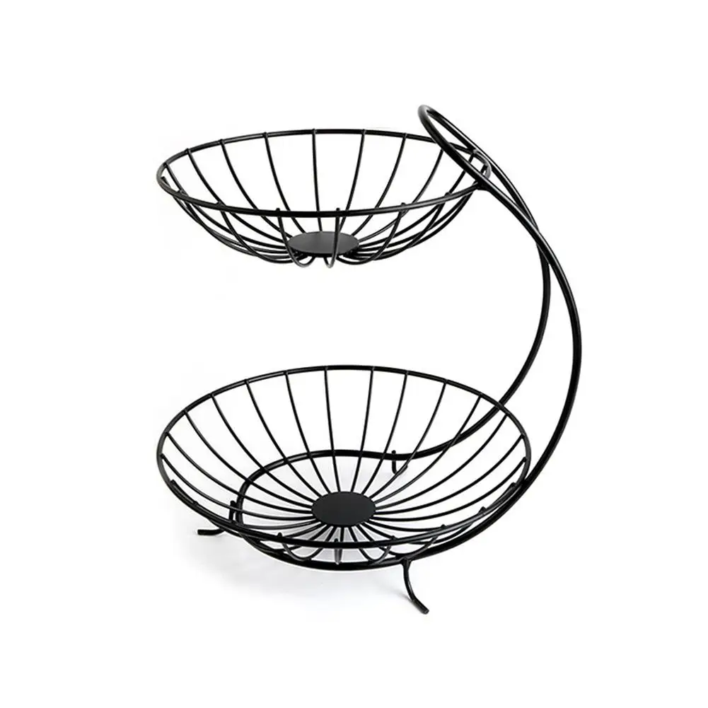 Металлическая корзина для фруктов гостиной слива домашняя железная хранения