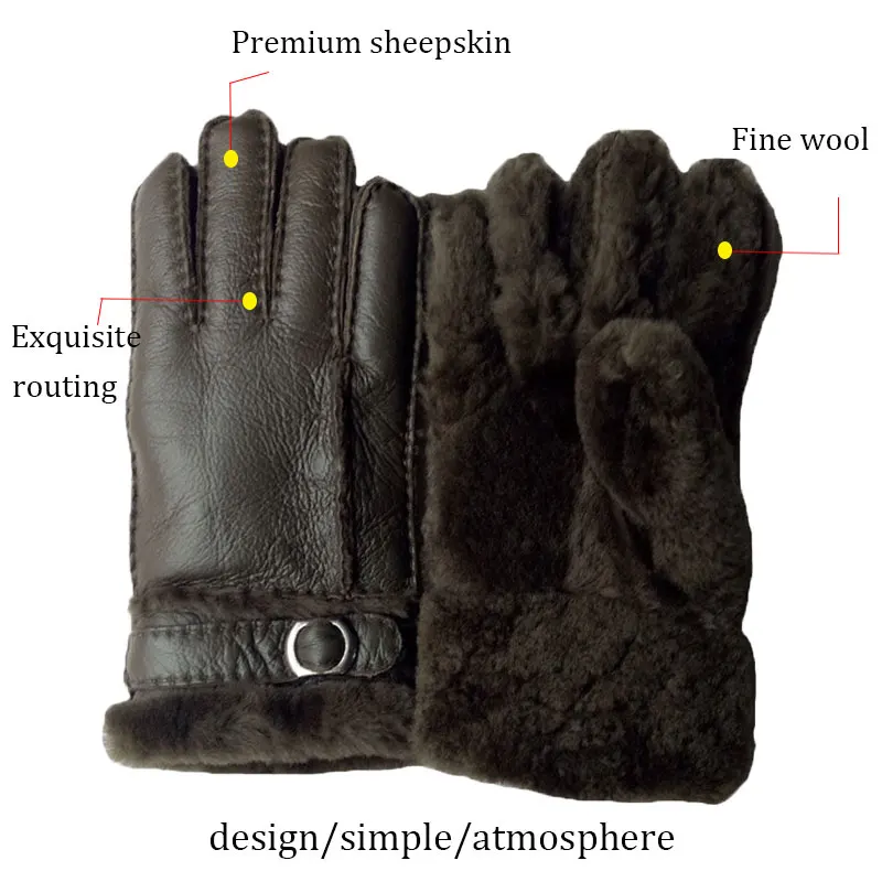 Рабочие зимние мотоциклетные перчатки мужские теплые многоразового