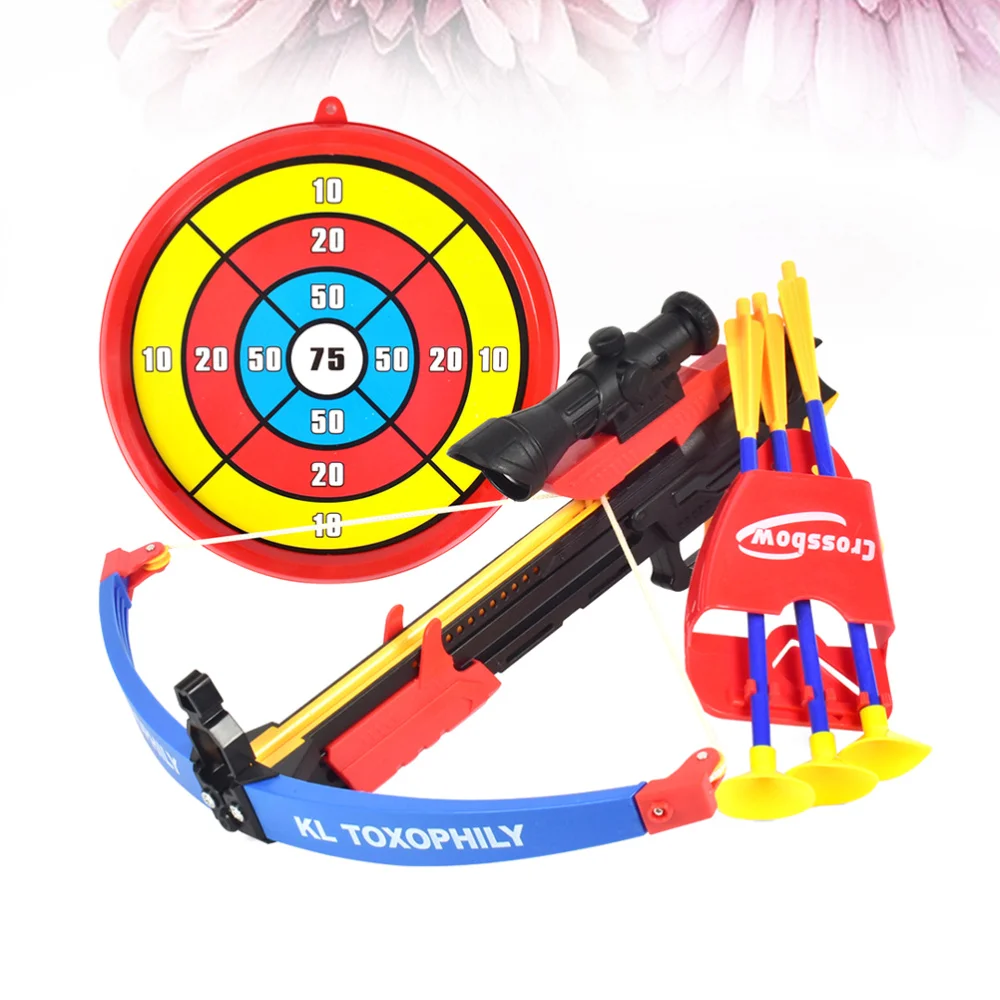 

Suction Cup Archery Bow and Arrows Toys Set Outdoor Fun Targets Shooting Game Kit with Telescope for Boys Girls Fun Play