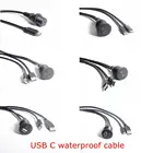 Водонепроницаемый Удлинительный кабель 1 м, 3 фута, с двумя портами USB Type-C 2,0 3,0 и USB 3,1 2,0 A