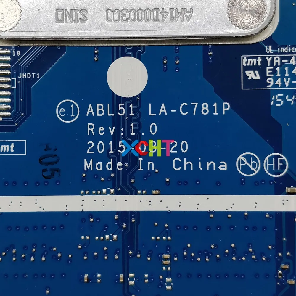 827705 001 501 601 LA C781P UMA w A6 5200 CPU для HP Notebook 15 AF Series 15Z AF000 протестированная Материнская
