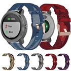 Ремешок с нейлоновой оплеткой для смарт-часов Garmin Vivoactive 4 3 CAME Forerunner 158 55 245 245M 645