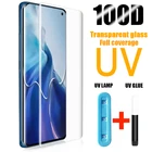 Закаленное стекло с УФ-защитой для Xiaomi Note10 Lite, защитная пленка для экрана Note 10 Pro Ultra, Mi10, Xiaomi10, Mi11, Xiaomi11, Mi 11, полное покрытие, фотозащита