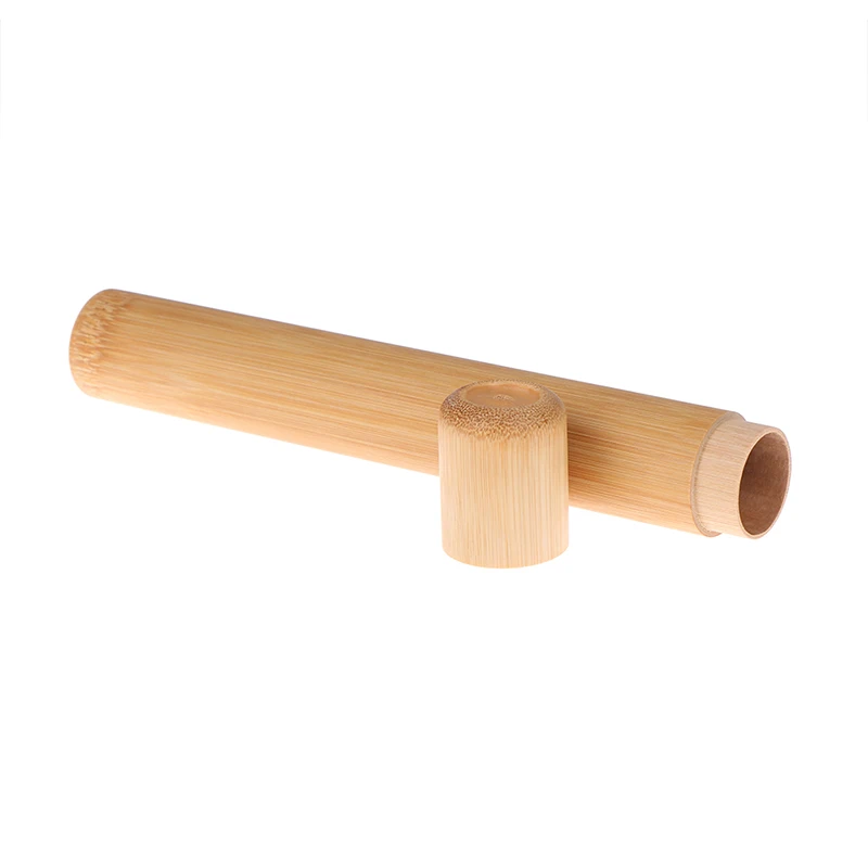 

Natural Bamboo Toothbrush Tube Toothbrush Holder Toothbrush Case Bamboo Tube