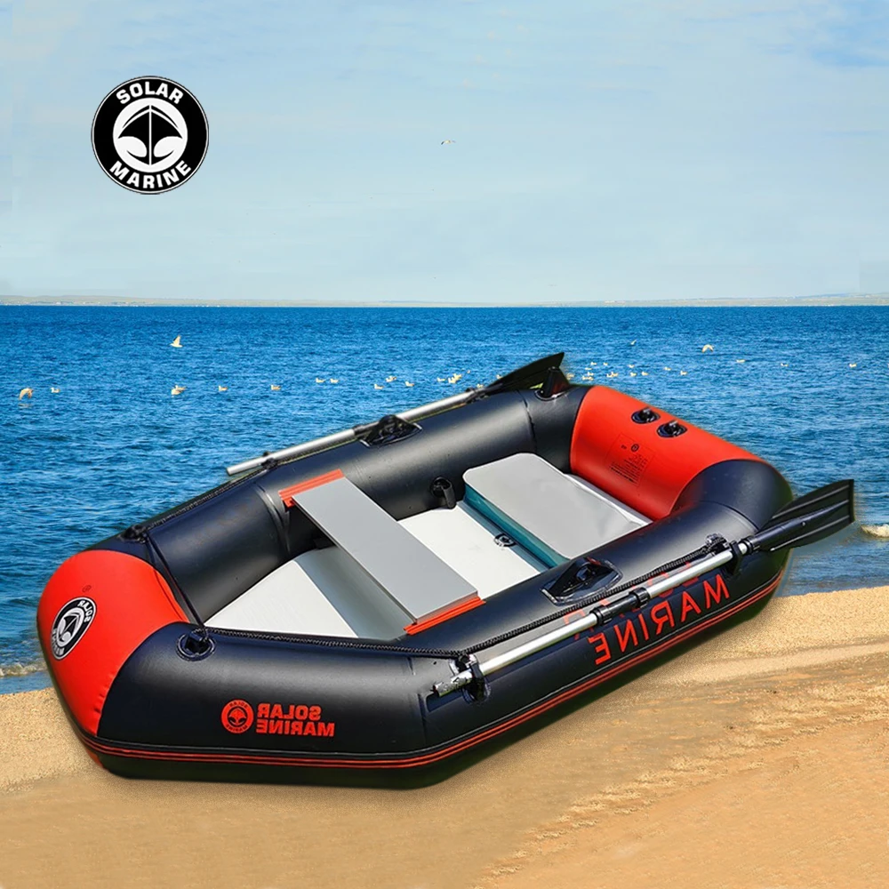 Solarmarine B230-3 Надувная рыбацкая лодка с гребным каяком бесплатными аксессуарами