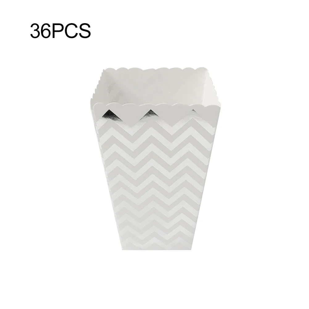 Картонный контейнер для попкорна 36 цветов|Одноразовая посуда вечеринок| |