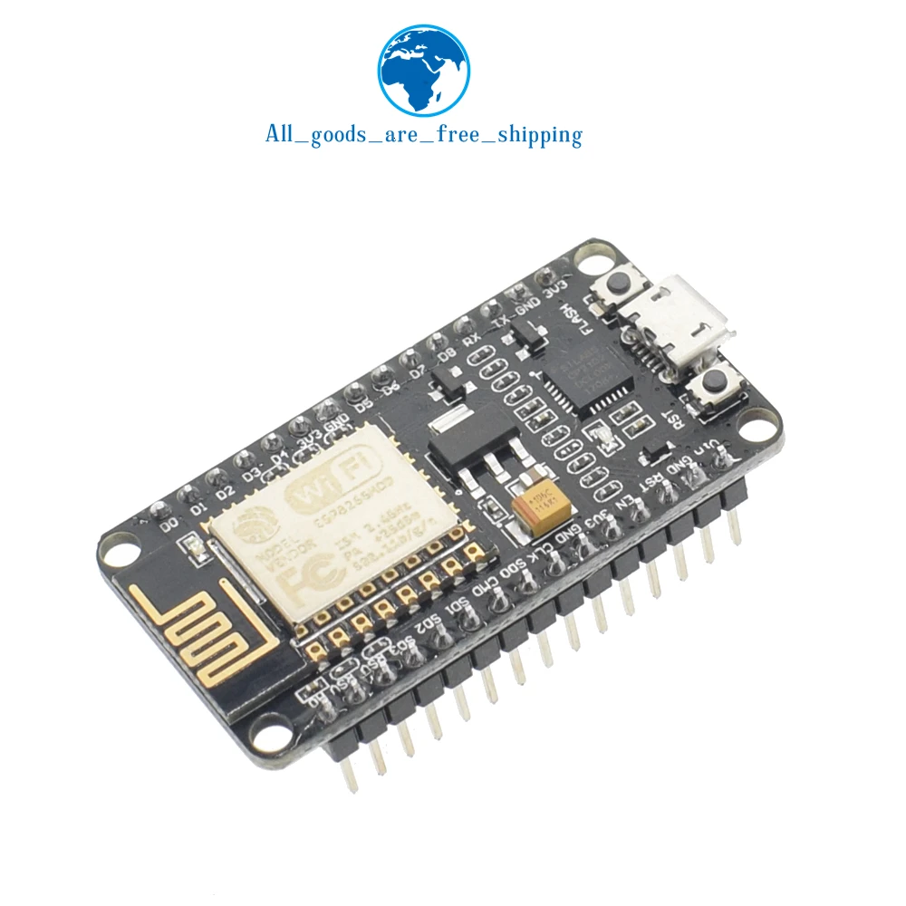 TZT V3 беспроводной модуль NodeMcu 4 м байт Lua wifi Интернет вещей макетная плата на основе ESP8266 ESP-12E для arduino CP2102