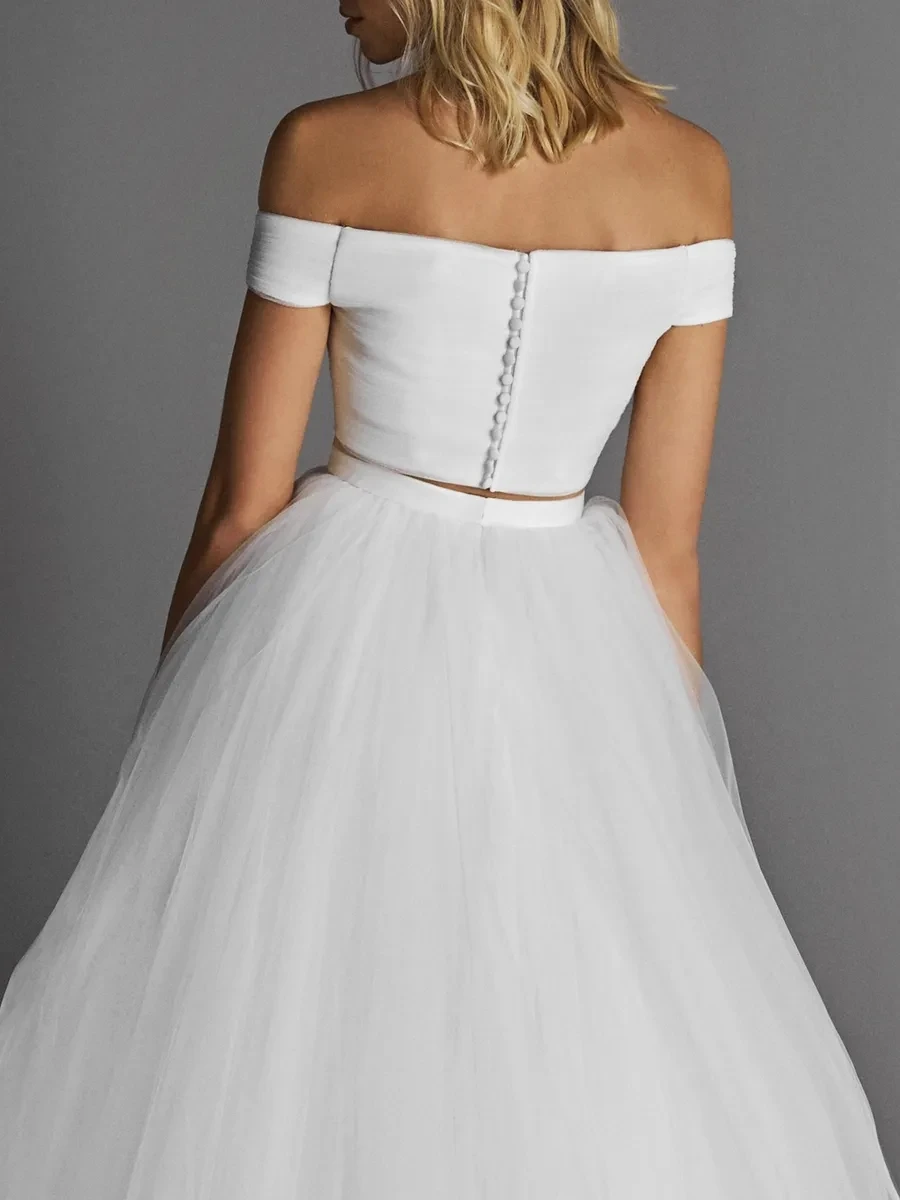 

Sweet 16 White Quinceanera Dresses Off Shoulder Ruched Ball Gown Sweet 15 Dress Prom Gowns vestido de 15 anos quinceanera