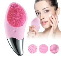 sonic facial cleansing brush electric silicone face brush and waterproof silicone face scrubber for deep cleansing exfoliating