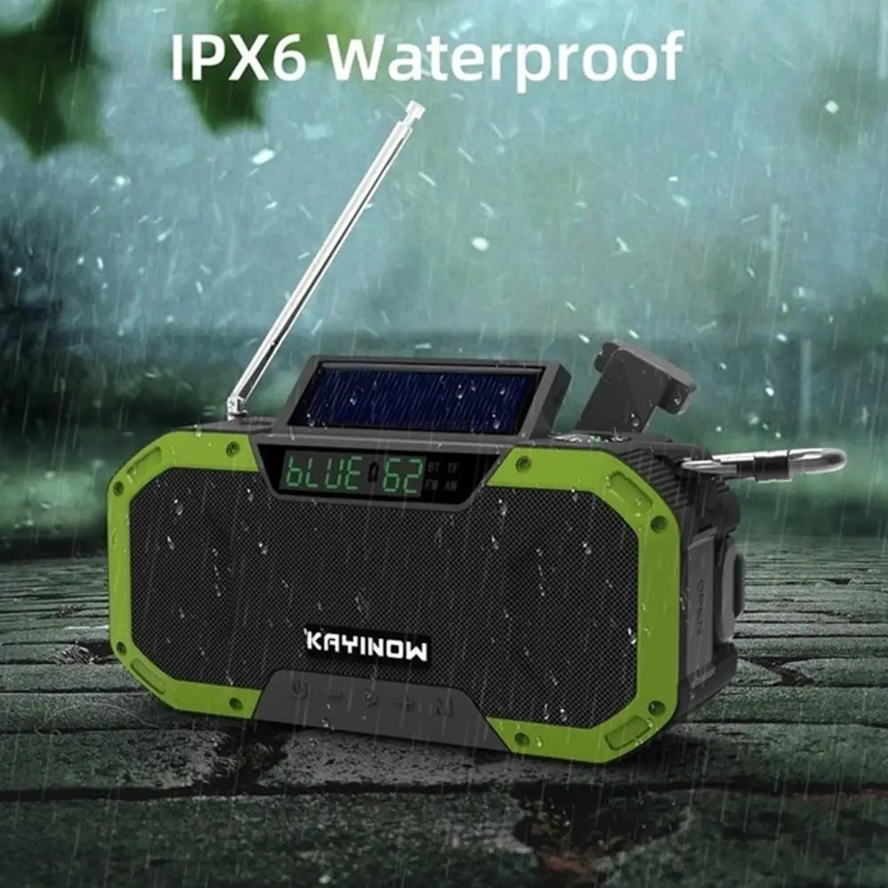 

Внешний аккумулятор с фонариком, светодиодным дисплеем, Bluetooth-динамиком