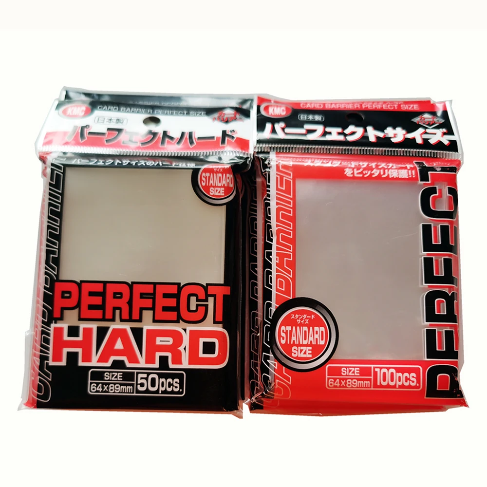 Оригинальные защитные чехлы KMC для настольных игр супер жесткие торговых карт