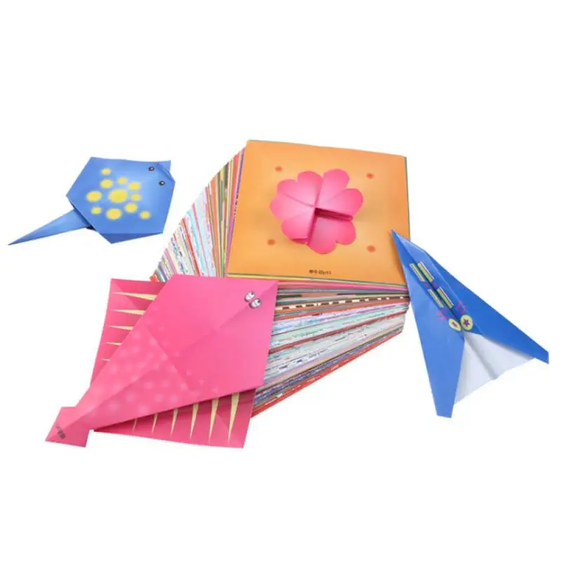 

Children's Paper-cut Creative Workshop Paper-cutting Hand Operation Class Cute Cartoon Handmade Origami Paper-cut Teaching Toy