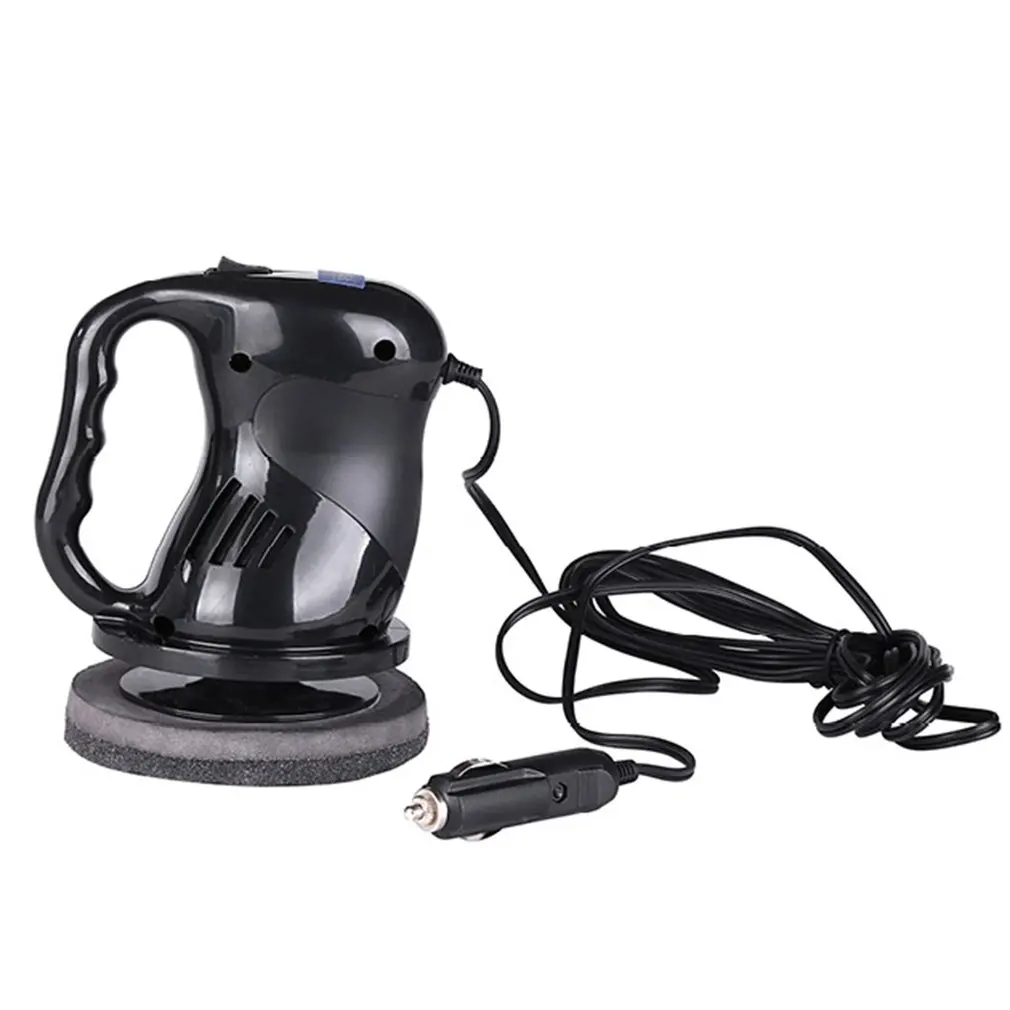 

H Electric Sander 12V 80W Portable Auto Vehicle Polisher Car Polishing Machine Waxed Buffer Waxer Cleaner Tools Kit