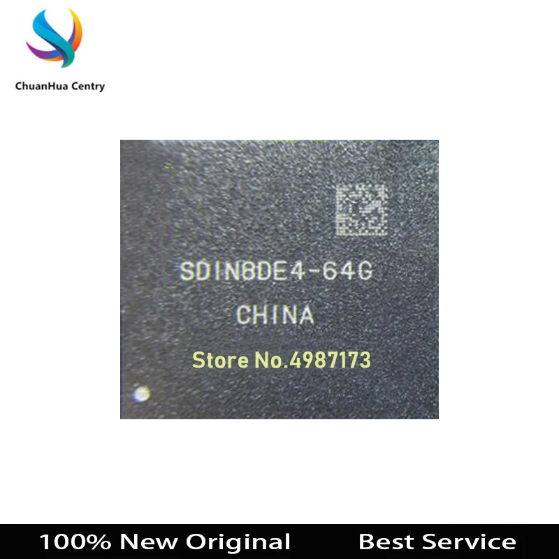100% оригинальный новый телефон SDIN8DE4 64G BGA чип памяти | Мобильные телефоны и