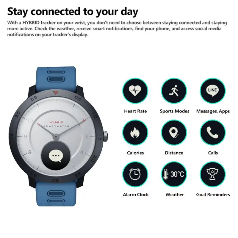 

Zeblaze Smart Watch Mult Sport Modes Waterproof Smart Watch Dual Modes Heart Rate Monitor Fitness Tracker For Android iOS