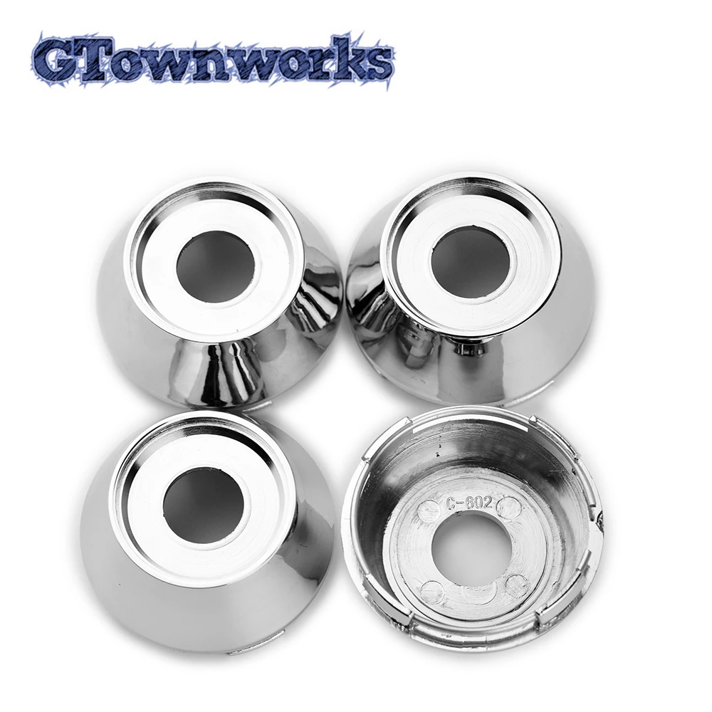 

4 шт. 64 мм 61 для центрального движения колеса Кепки центр Кепки колесные болты для C-602 ABS Пластик Щепка концентратор Кепки s автомобильные акс...