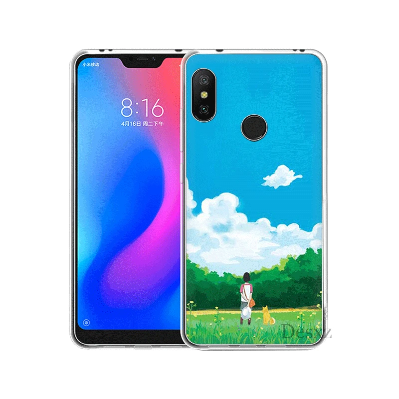 Mobile Phone Case For Xiaomi Mi 5 5S 6 Mix 2S 8 A1 A2 5X 6X Lite F1 9 9T MAX 3 A3 Pro CC9 CC9E Cover Llustration Colorfuly | Мобильные