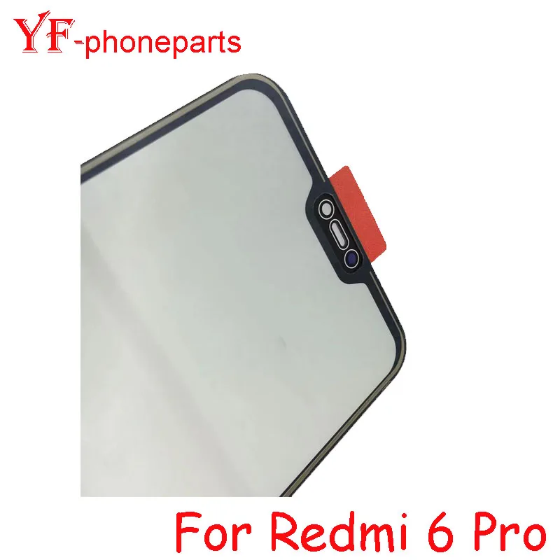 10 шт. сенсорный экран для Redmi 6 Pro / Xiaomi Mi A2 Lite дигитайзер Датчик стеклянная панель