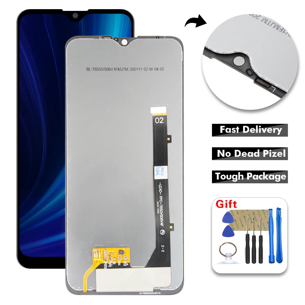 Для Coolpad Legacy Brisa 2020 CP3706AS ЖК дисплей сенсорный экран дигитайзер стеклянная панель в