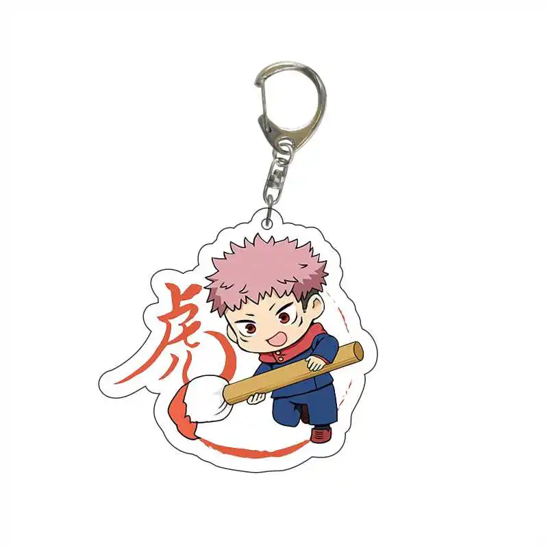 

Jujutsu Kaisen Acrylic Keychain Student Backpack Pendant Car Seat Keyring Give Friend Birthday Gift With Fancy Keychains