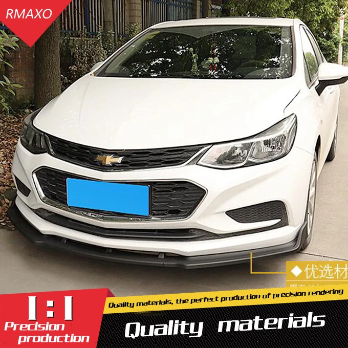 Спойлер для Chevrolet Cruze 2017 2019 задний спойлер ABS диффузор переднего бампера защитные