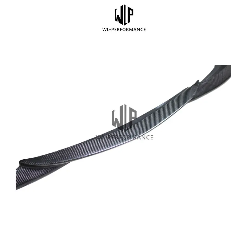 W204 Высококачественная передняя губа из углеродного волокна автомобильный