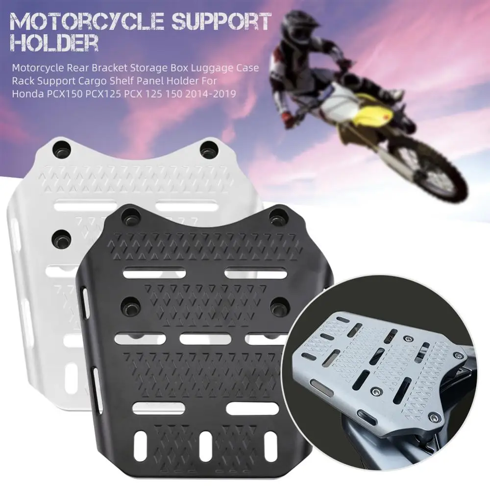 

Motorcycle Rear Bracket Storage Box Luggage Case Rack Support Cargo Shelf Panel Holder For Honda PCX150 PCX125 PCX 125 150 2014-