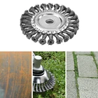 Универсальная щетка для газонокосилки, стальной провод, инструмент для сада и газонокосилки