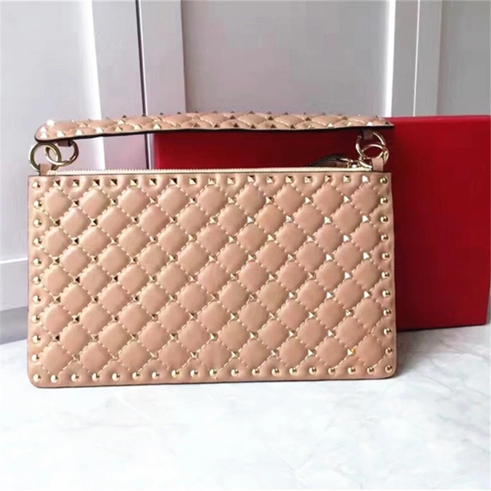 ESbear/Новый дизайн женская сумка из натуральной овечьей кожи клатч цепочка с