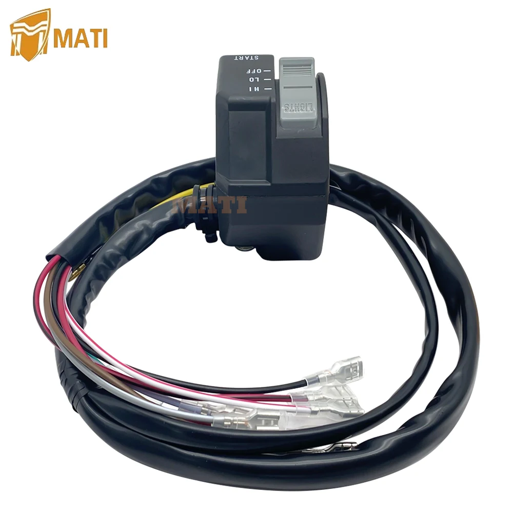 Левый переключатель на руль старт-стоп переключение фары 4110193 для Polaris ATV 400L 6X6 Magnum