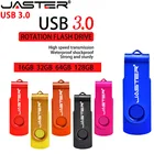 USB-флеш-накопитель JASTER, вращающийся, 4 ГБ, 8 ГБ, 16 ГБ, 32 ГБ, 64 ГБ, высокоскоростной, 3,0