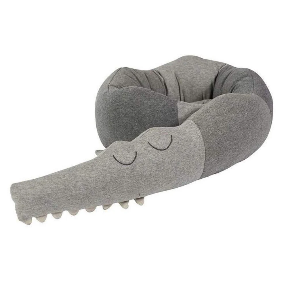 Детское постельное белье с животными крокодиловой кожей защитный бампер для