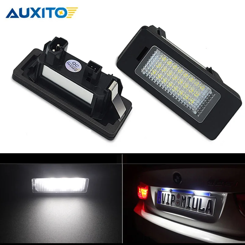 2 x автоматический светильник номерного знака без ошибок 24LED 3528 SMD лампа для BMW E60 E90