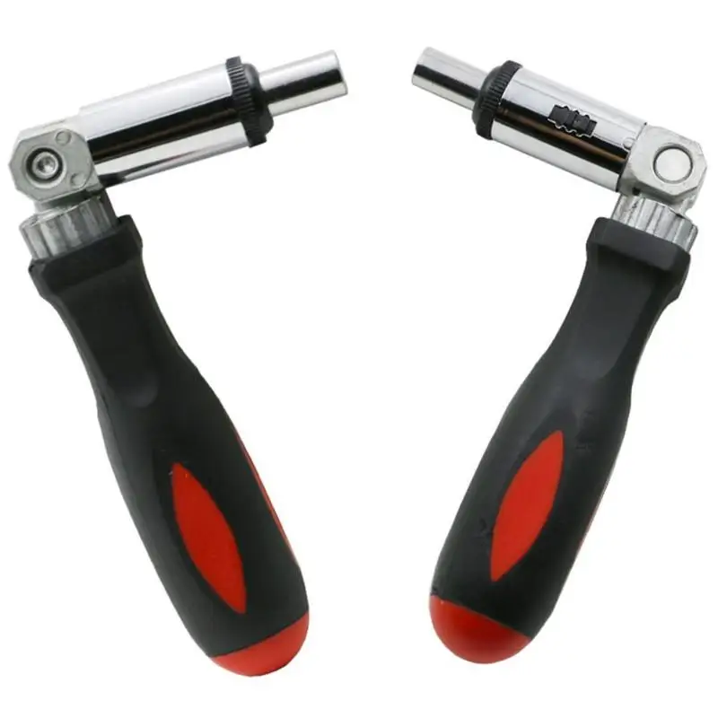 180 градусов Т-тип 1/4 шестигранный интерфейс замок разборка трещотка Отвертка