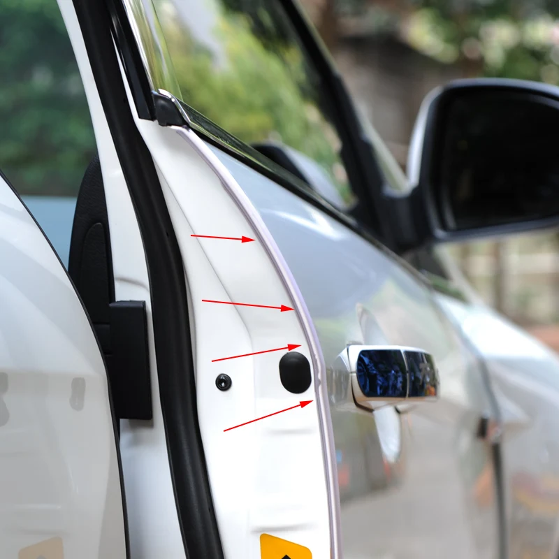 5 метров Универсальная автомобильная край двери гвардии царапины Газа протектор