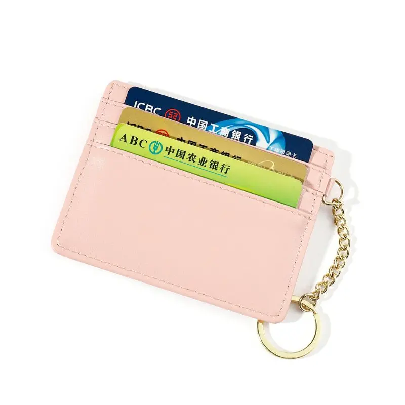 Женский тонкий держатель для кредитных карт из искусственной кожи 2020 Модный
