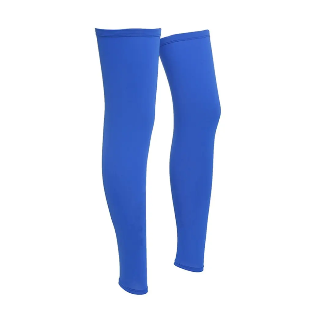 

Ice Silk Sunscreen Outdoor Bicycle Riding Leg Cover Silicone Anti-shedding Sports Leg Warmer Breathable Quick-drying