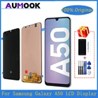 ЖК-дисплей Super AMOLED для Samsung Galaxy A50 SM-A505FN A505FDS A505 A505G, сенсорный экран с цифровым преобразователем для Samsung A50, ЖК-дисплей