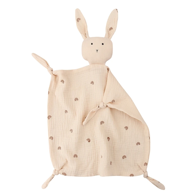 Soft Cotton Rabbit Bunny Cloth Doll Sleeping Soothing Toy Pa