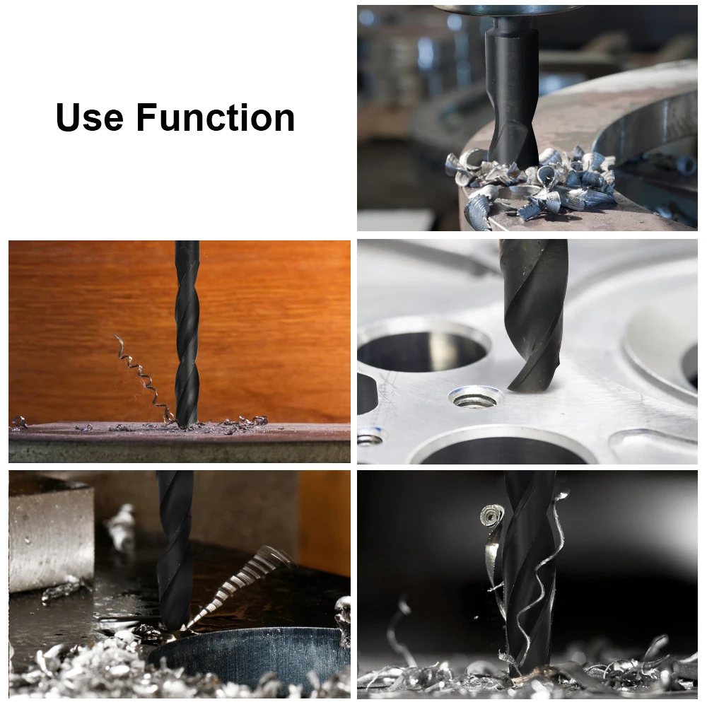 JelBo Изометрические сверла с острым углом прочные наборы сверл из алюминиевого