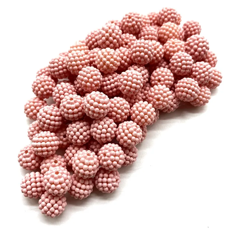 20 шт. 10 мм розовые акриловые бусины Bayberry|Бусины| |