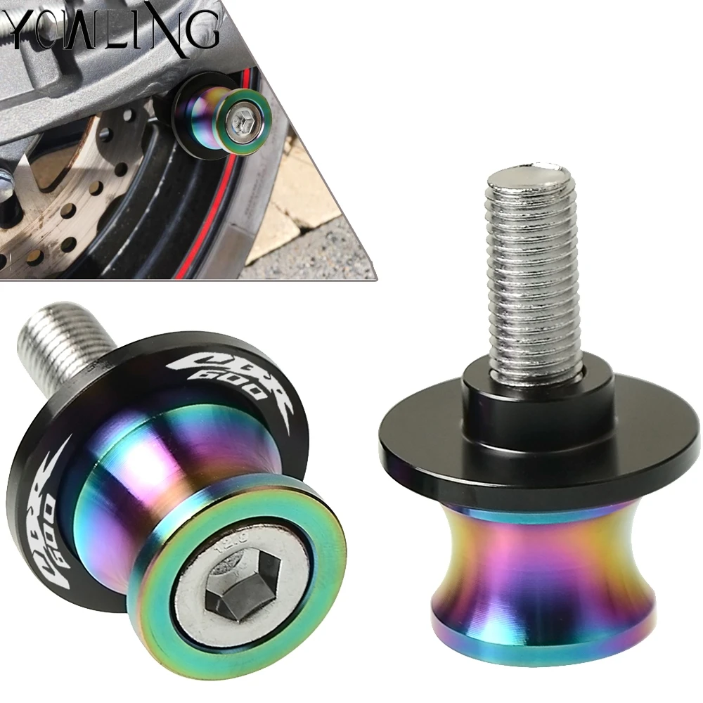 

M8 Swingarm Stand Screws Motorcycle Swing Arm Spools Sliders FOR HONDA CBR600 F2,F3,F4,F4i 2001 2002 2003 2004 2005 2006 2007