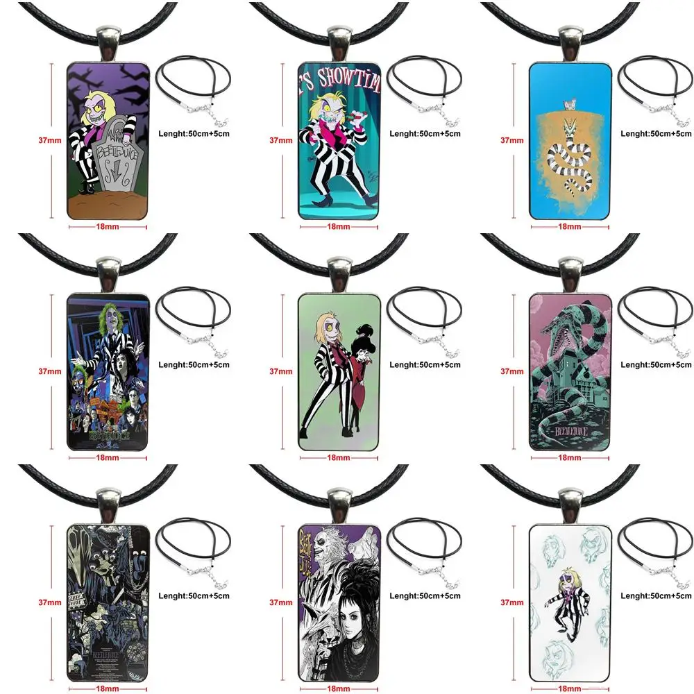 Модный стеклянный кабошон ожерелье с кулоном для женщин стальное покрытие