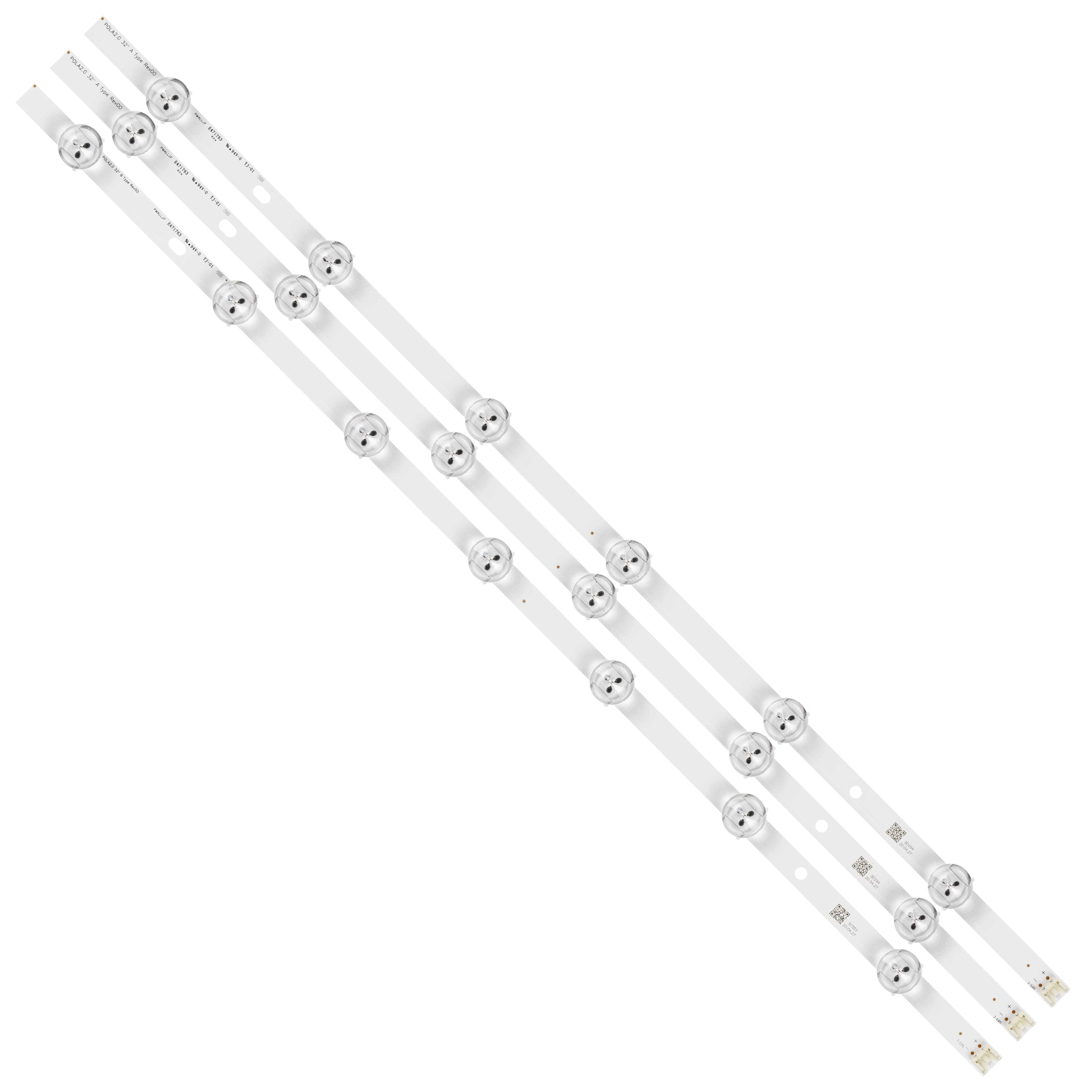 (New kit) 3 PCS 6/7LED 590mm LED backlight strip for LG Innotek POLA2.0 32 inch A B type 32LN5100 32LN545B HC320DXN AGF78399401 |