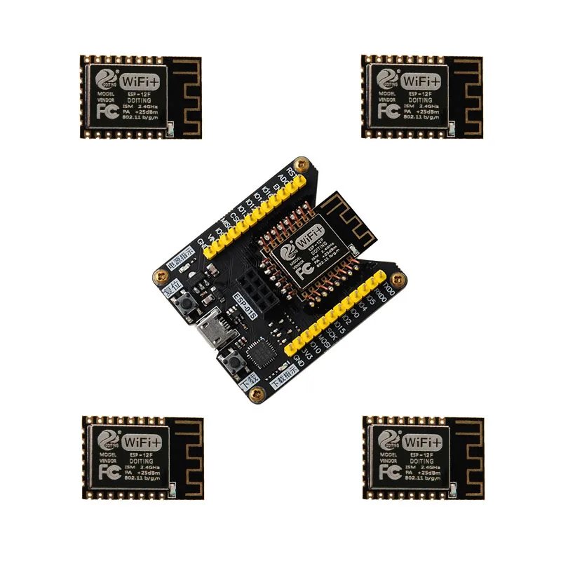 Кодовая запись ESP8266 + Стандартный беспроводной модуль передачи Wi Fi совместимый с