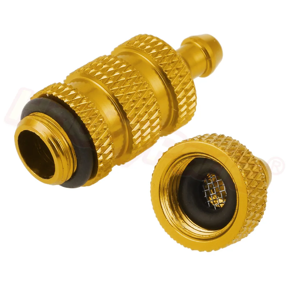 02156 Алюминиевый Топливный фильтр для HSP 1/10 Nitro 4WD RC Car Parts подходит Himoto Redcat Amax|filter