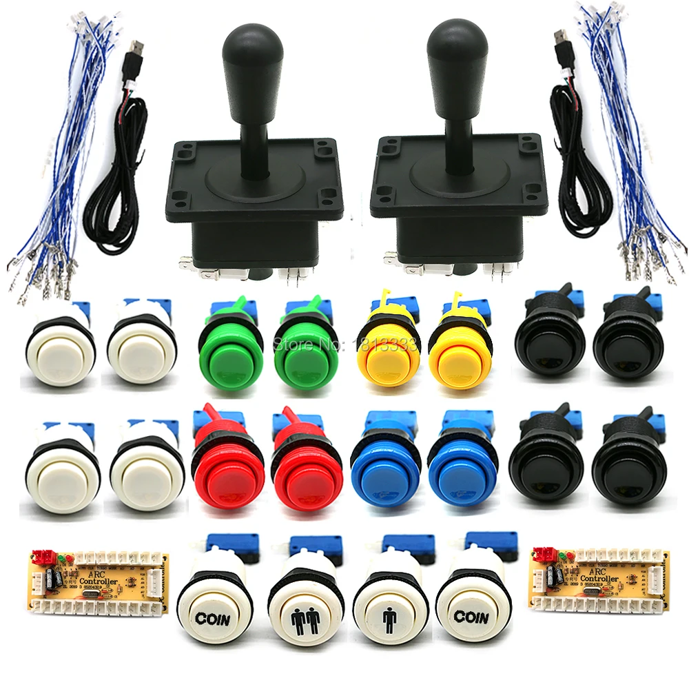 Аркадная игра Управление DIY Kit нулевой плата с временной задержкой usb датчик для