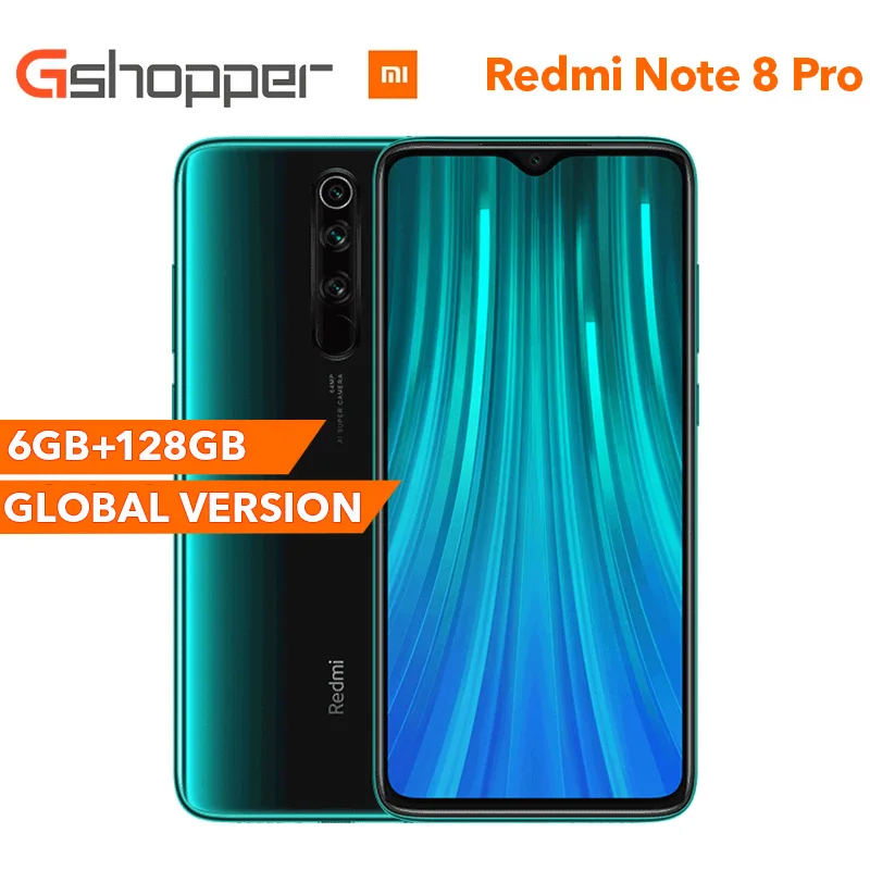 Xiaomi Redmi Note 8 Pro смартфон с четырёхъядерным процессором Helio G90T ОЗУ 6 ГБ ПЗУ 128 4500 мАч| |