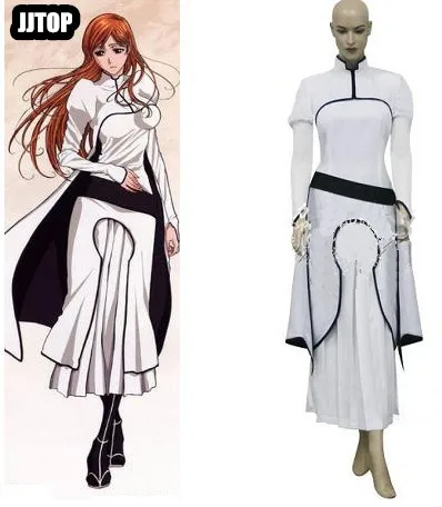Anime Bleach Inoue Orihime cosplay costume Christmas adult boy holiday party play performance uniform |