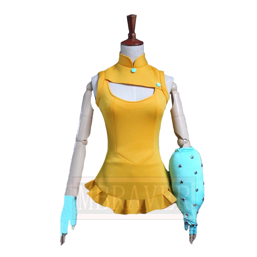 2020 г. семерка смертных грехов змея грех Энви Диана кос аниме косплей костюм